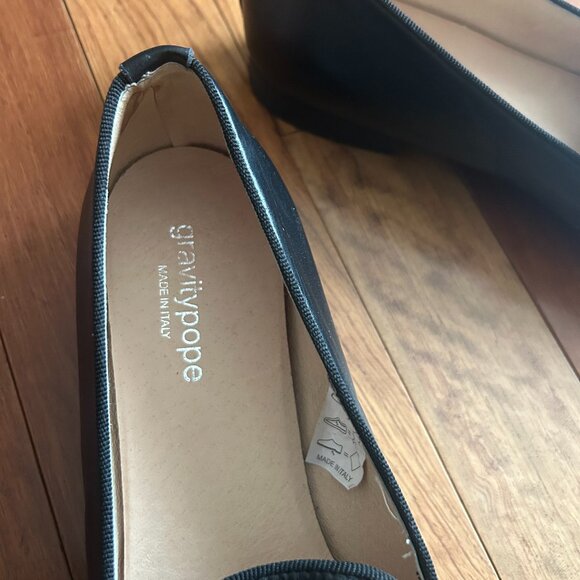 Black Leather Loafers | Gravity Pope | Made in Italy - Picture 6 of 8